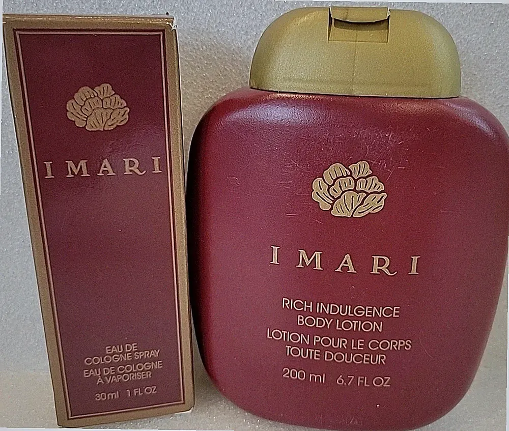 Avon Imari 2 Piece Set 1 Oz Perfume Cologne Spray And 6.7 Oz Body Lotion