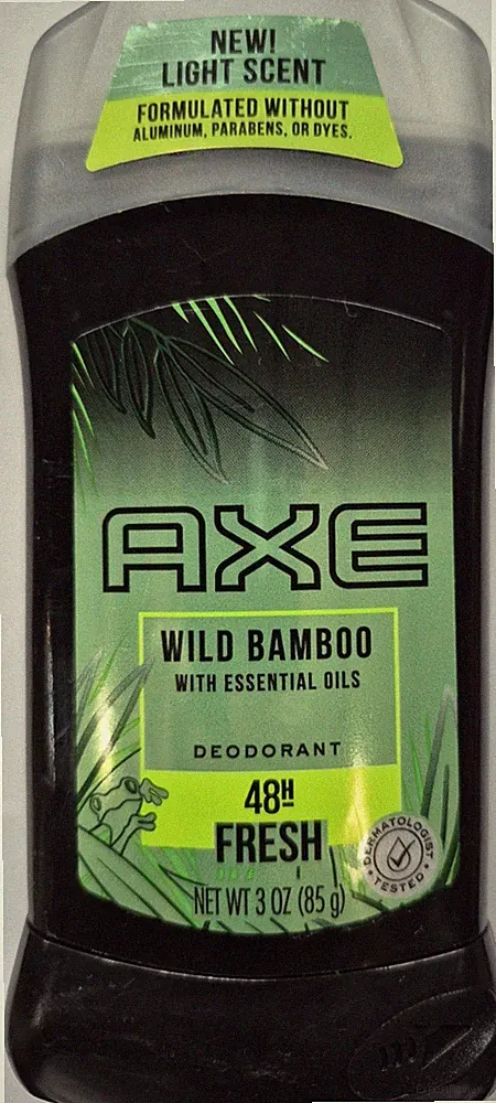 Axe 48H Deodorant Solid Wild Bamboo 3 oz.