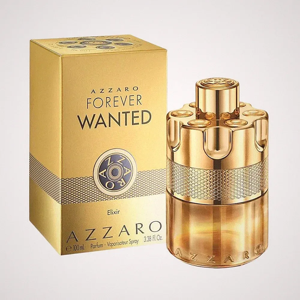 Azzaro Forever Wanted Elixir - Mens Cologne - Notes of Raspberry, Cardamo 3.3 oz
