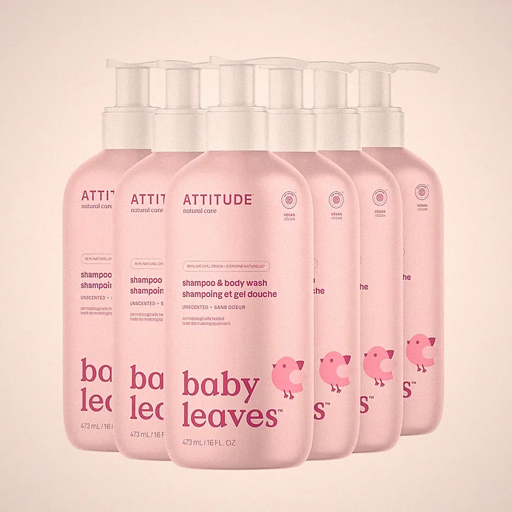 Baby 2-In-1 Shampoo & Body Wash, EWG Verified, Fragrance Free & Dermatologically