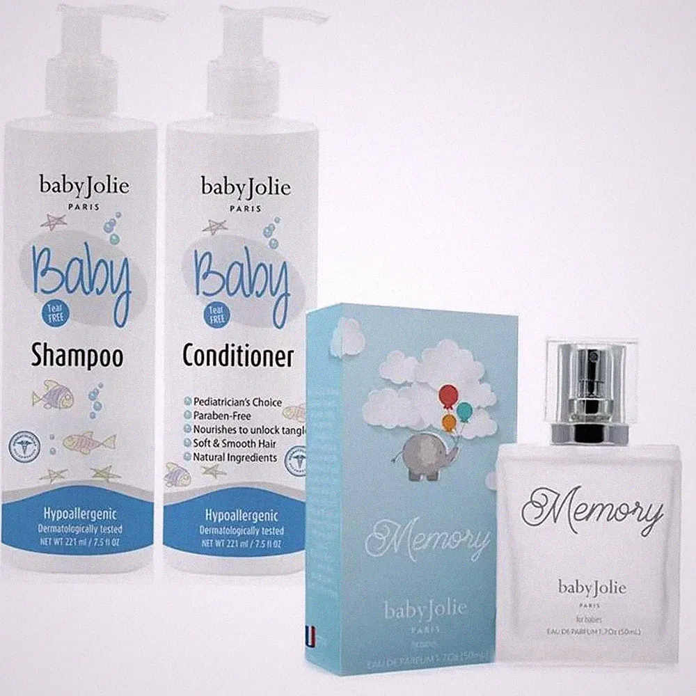 Baby Jolie Bath Gift Set (Shampoo, Conditioner & Memory Baby Perfume)