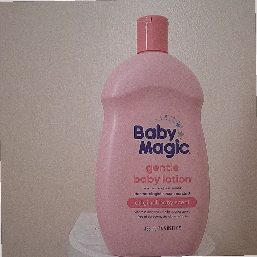 Baby Magic Gentle Baby Lotion Original Baby Scent 16.5oz. Paraben & Dye Free New
