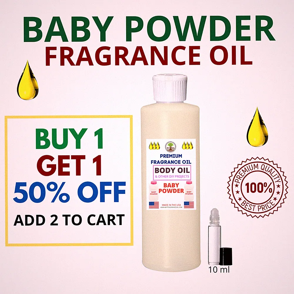 Baby Powder Fragrance Perfumed oil for Body Oil