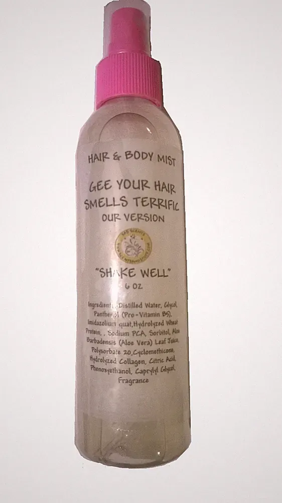 Bath and Body Mist Scented Spray 6 oz Designer Type Scents G Scent List
