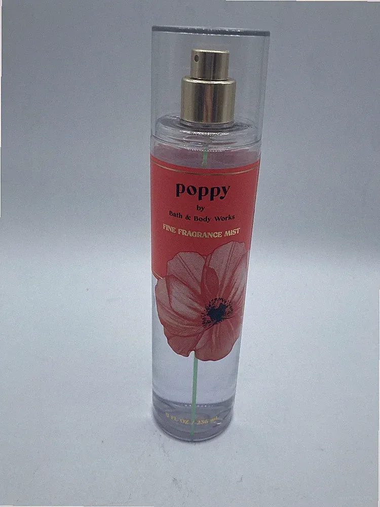 Bath and Body Works Poppy Fine Fragrance Mist 8 FL OZ NEW Perfume Spray