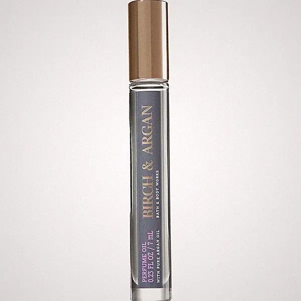 Bath & Body Works Birch & Argan Perfume Oil Rollerball - 7ml/0.23 fl oz - NEW!