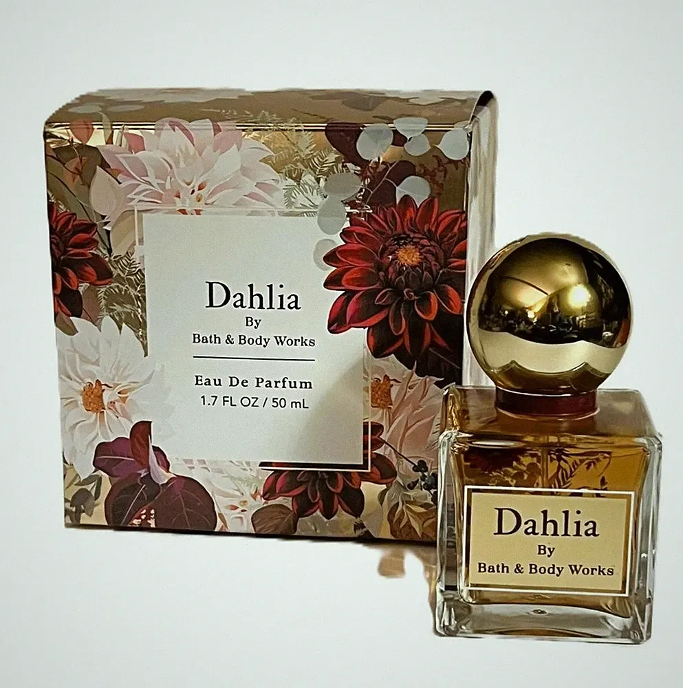 Bath & Body Works DAHLIA Eau de Parfum Perfume 1.7 fl oz SCARCE ORIGINAL NIB
