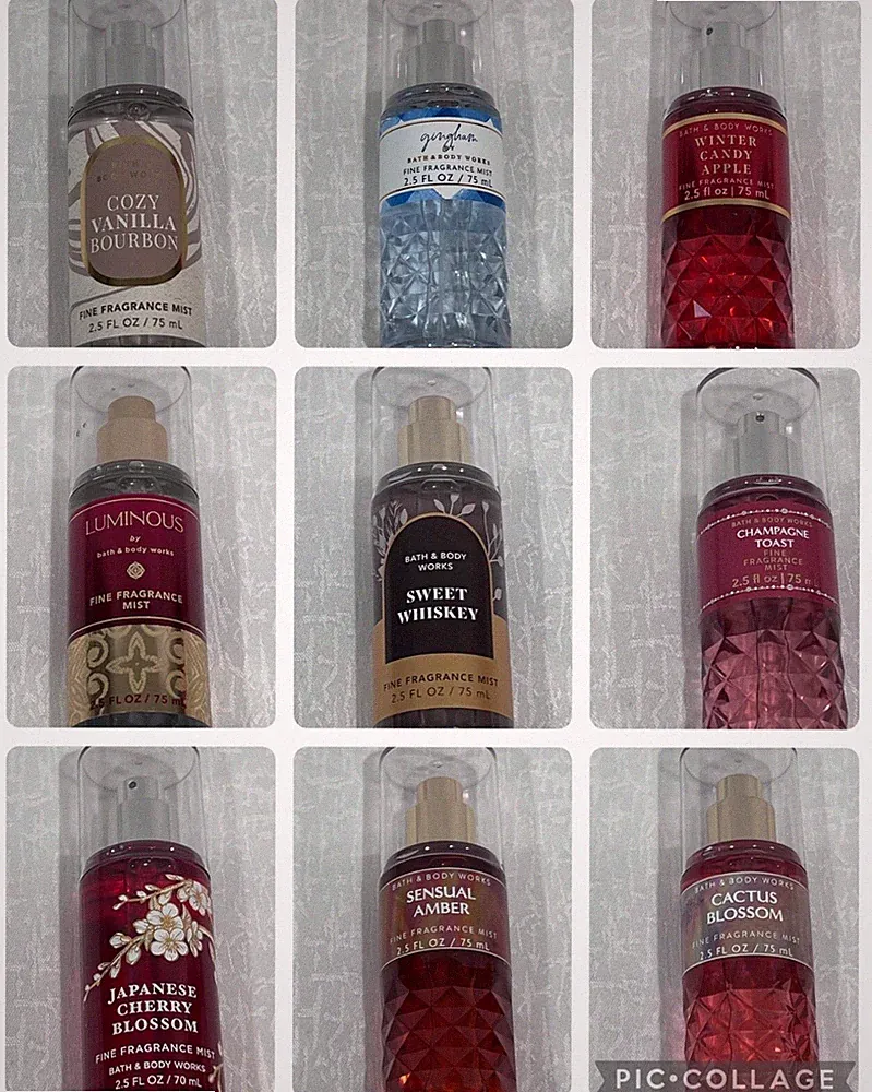 Bath & Body Works Fine Fragrance Mist 2.5 oz Mini Travel Spray Splash You Pick