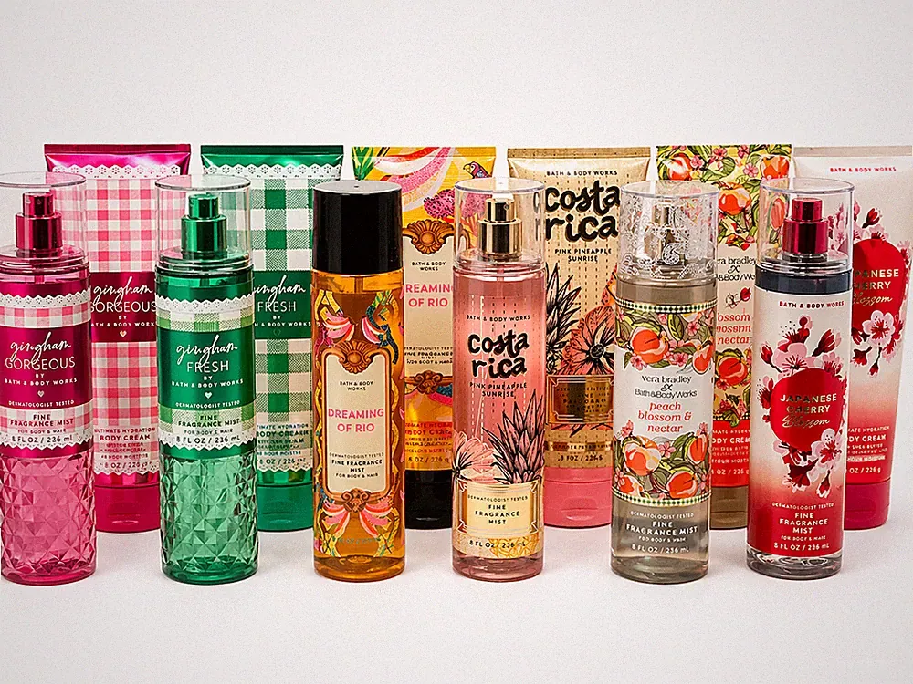 Bath & Body Works Fragrance Mist & Body Cream Gift Set Choose Scent