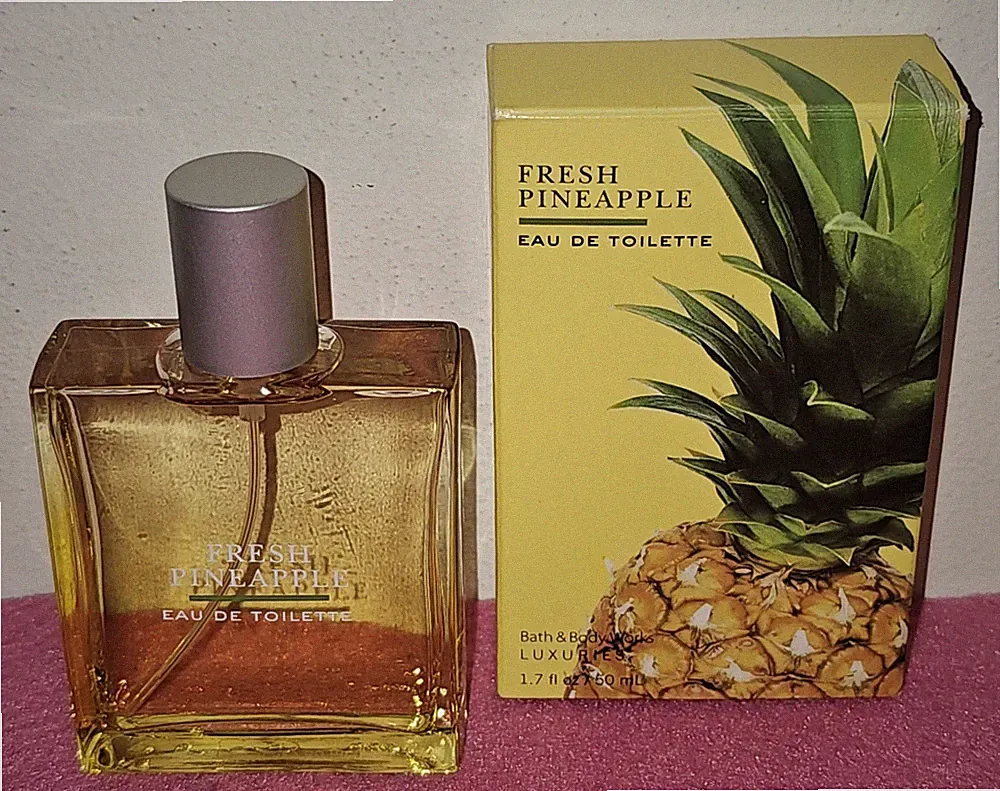 Bath & Body Works Fresh Pineapple Eau De Toilette Luxuries 1.7oz EDT Perfume NEW