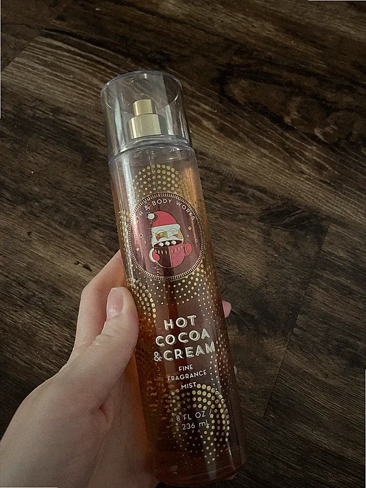 Bath & Body Works Hot Cocoa & Cream Fine Fragrance Mist 8 fl oz