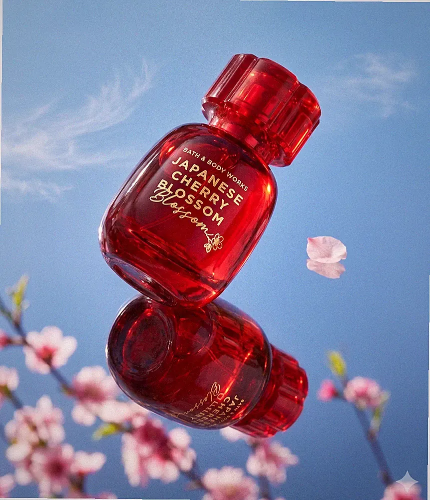 Bath & Body Works Japanese Cherry Blossom Mini Perfume Spray Travel Size New