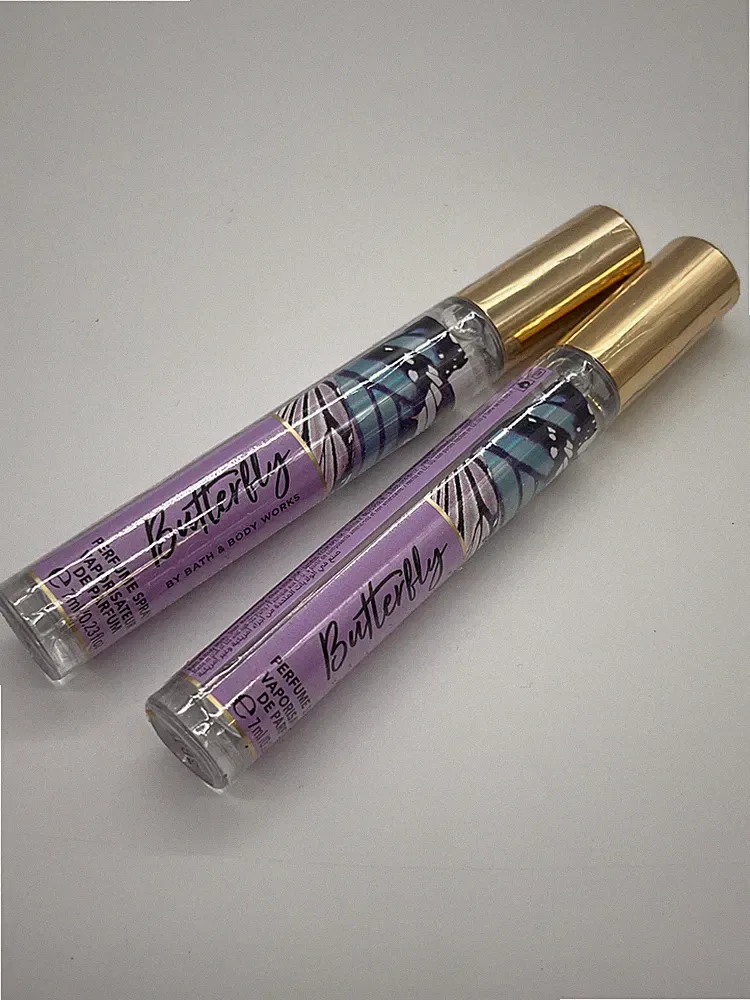 Bath & Body Works Perfume Spray Travel Size BUTTERFLY- Set of 2
