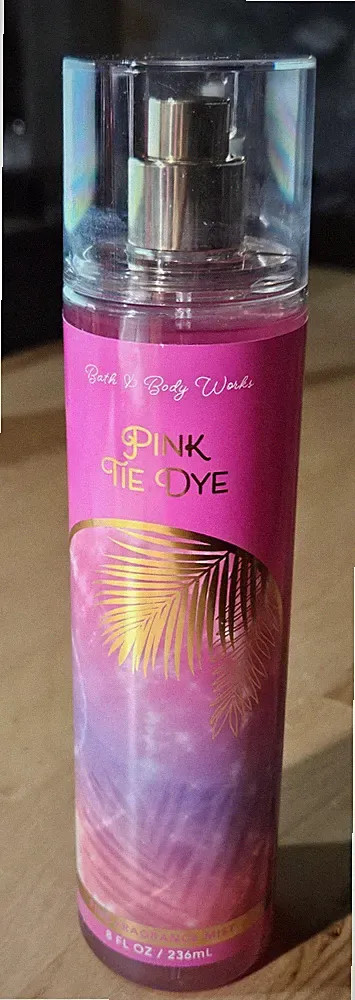 Bath & Body Works Pink Tie Dye Fine Fragrance Body Mist Spray 8 oz/236ml #H4-2