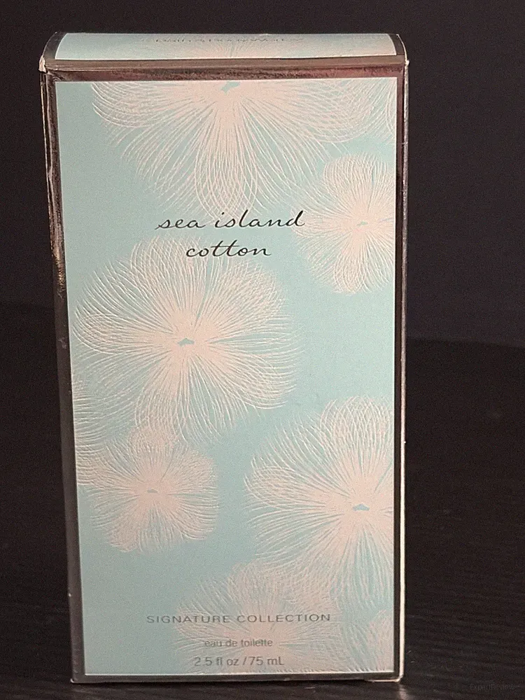 Bath & Body Works SEA ISLAND COTTON Eau De Toilette EDT Perfume Spray 2.5 fl oz