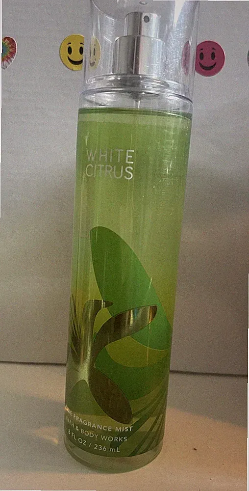 BATH & BODY WORKS WHITE CITRUS FINE FRAGRANCE MIST SPRAY 8 FL OZ HTF