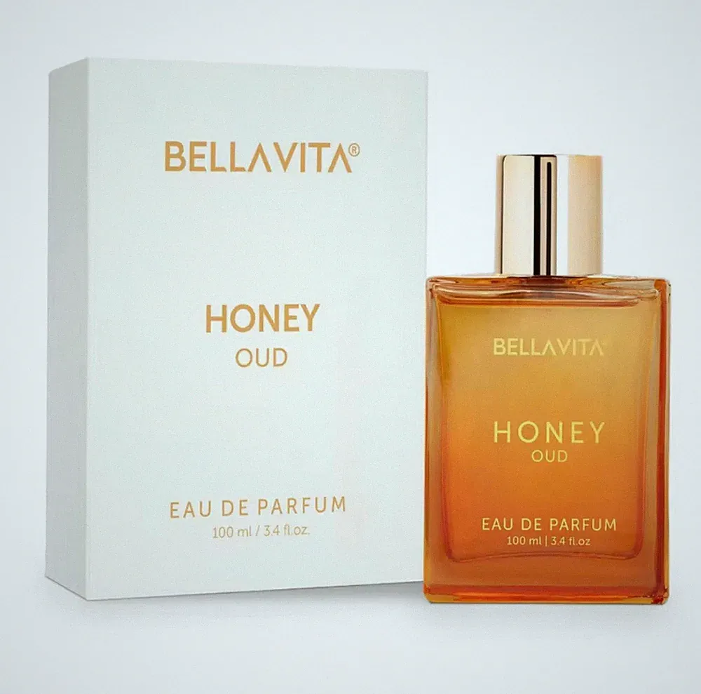 Bellavita Honey Oud Eau de Parfum Spray, 3.4 fl oz Regular Size