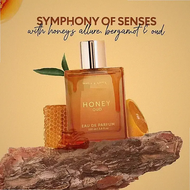 BellaVita Honey OUD Honey Middle East Dubai Arabic Unisex Perfume 100ml
