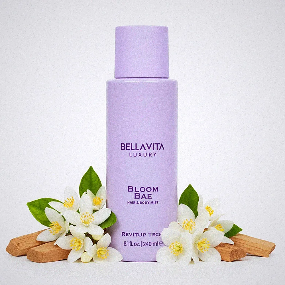 Bellavita Luxury Bloom Bae Hair Body Mist for Women | Sweet Floral Body Spra...