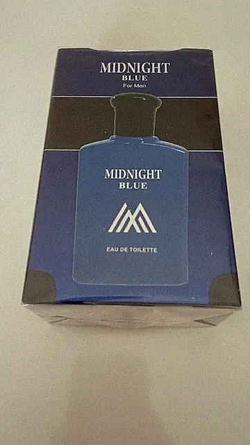 BELLE Bouquet Fragrance Collection MIDNIGHT BLUE Eau De Toilette For Men