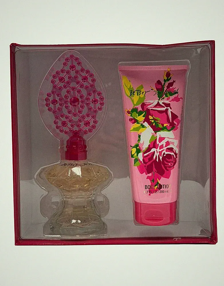 Betsey Johnson Perfume 2pc Set -1.0 oz EDP Spray+2.5 oz Body Lotion