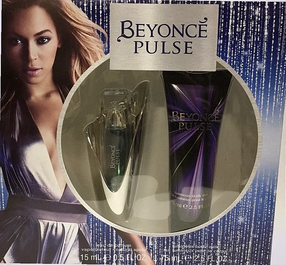 BEYONCE PULSE 2 PC WOMEN'S 0.5 FL OZ SPRAY PERFUME AND BODY GIFT SET NIB