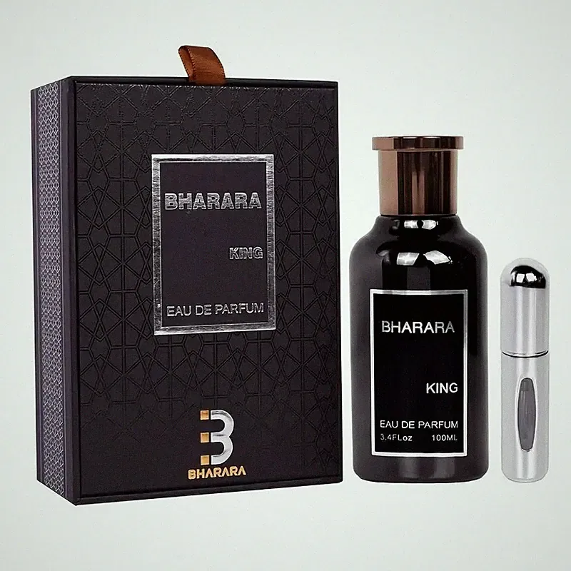 Bharara King Eau de Parfum Men's perfume 100ml, advanced gift box, lasting fragr