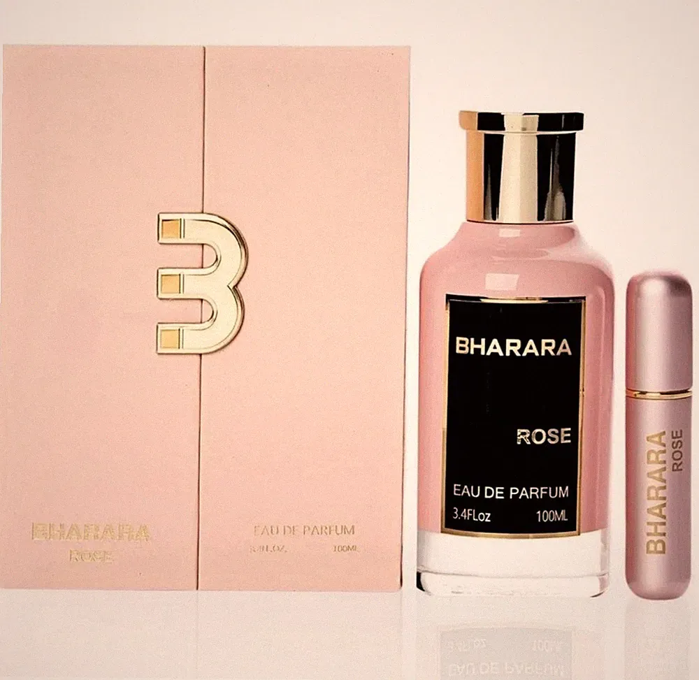 Bharara Rose Eau de Parfum Perfume Spray for Women 3.4 fl oz 100ml