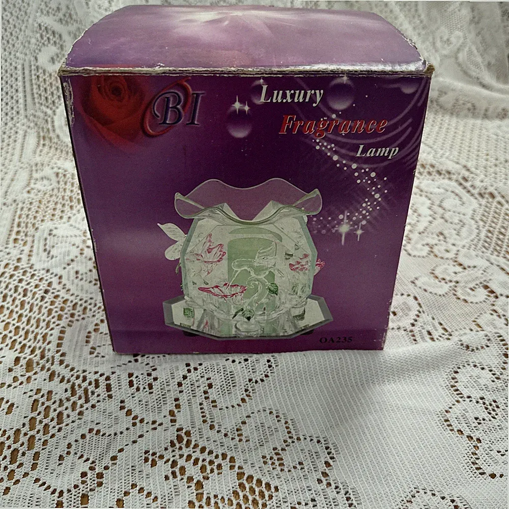 BI luxury fragance lamp Flower design (D)
