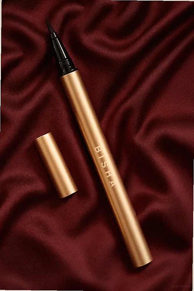 BISHA ESSENTIAL EYE DESIGNER DUO SET DOWNTOWN BLACK & UPTOWN BROWN 0.021oz NIB