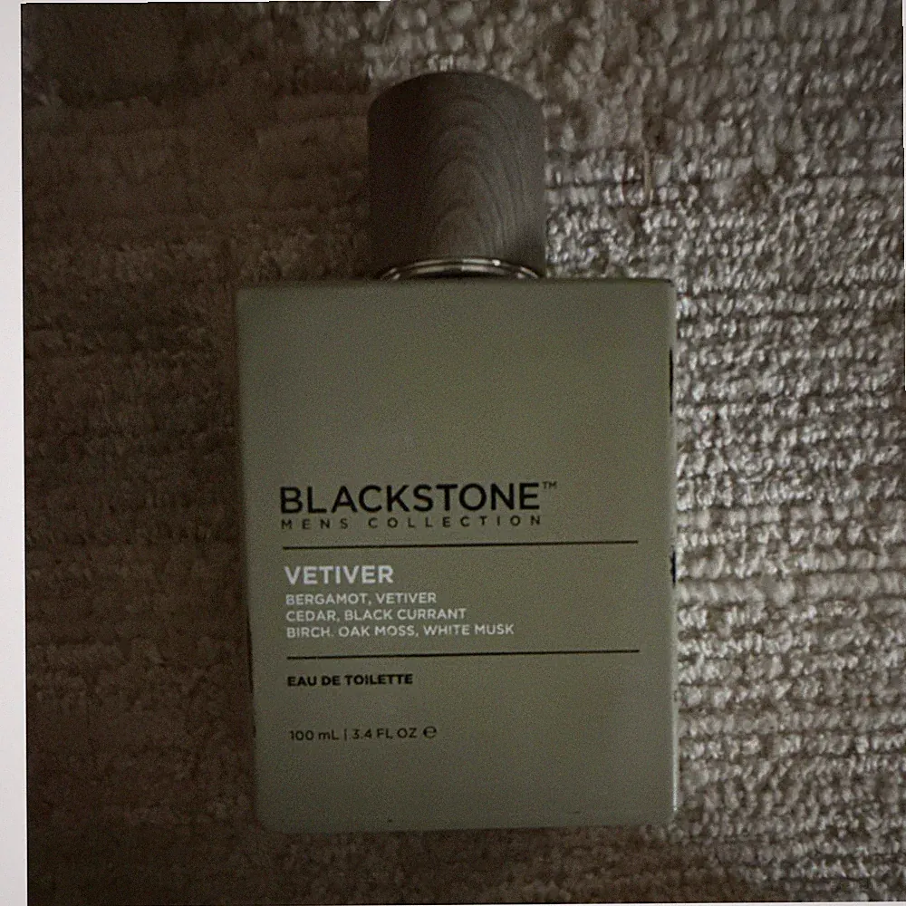 Blackstone Vetiver Eau de Toilette Spray 100ml Bergamot Cedar Birch Scent