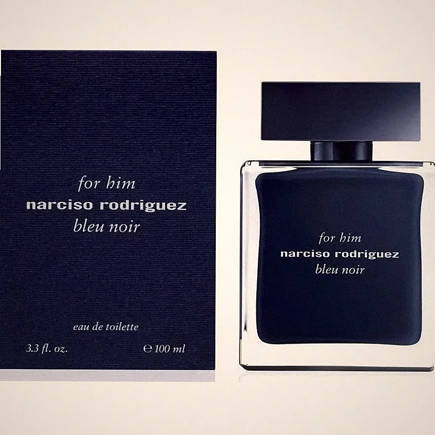 Bleu Noir for Him by Narciso Rodriguez EDT 3.4 oz /100 ml cologne For Men New