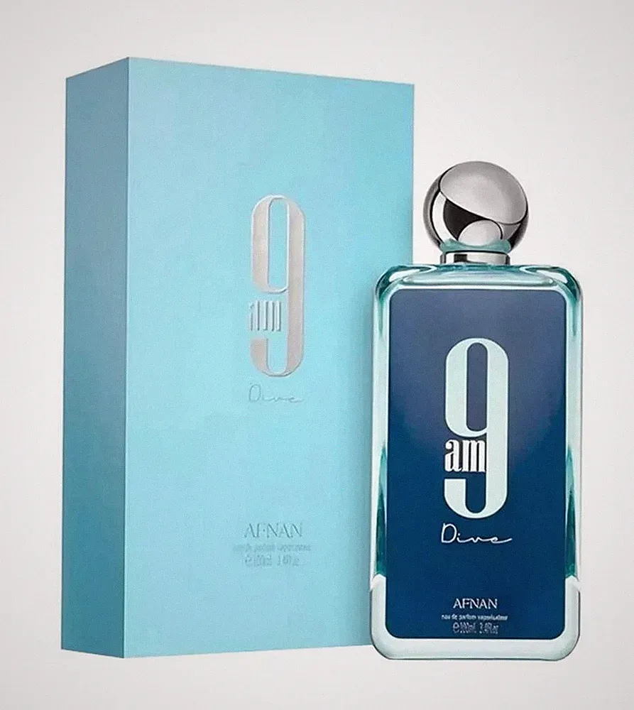 BLOCK36 BEAUTY: PROFUMO ARABO Afnan 9am Dive Eau De Parfum 100ml Spray Unisex Fr