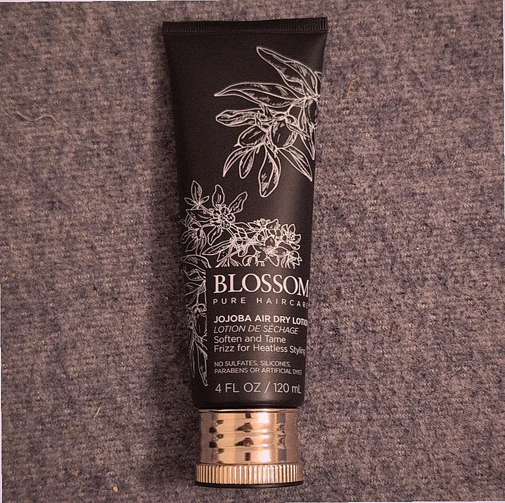 Blossom Pure Haircare Air Dry Lotion Jojoba Oil Shea Butter 4 fl oz 120 mL