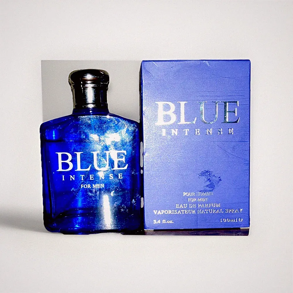 Blue Intense Eau de Parfum Spray for Men, Regular Size, 3.4 fl oz Fragrance