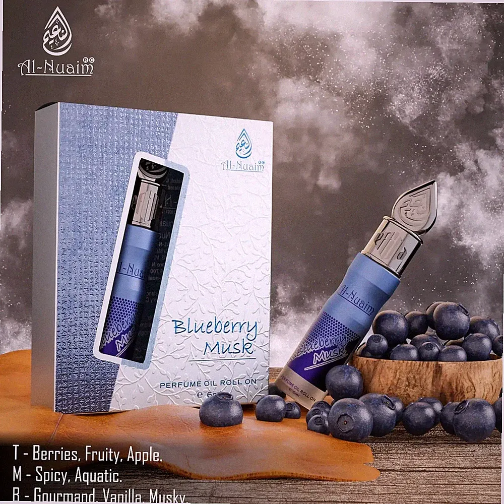 Blueberry Musk Fragrance 6ml roll- on Eau De Parfum | Premium Perfume attar
