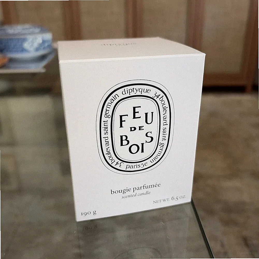 BNIB diptyque paris feu de bois candle 100% authentic unused
