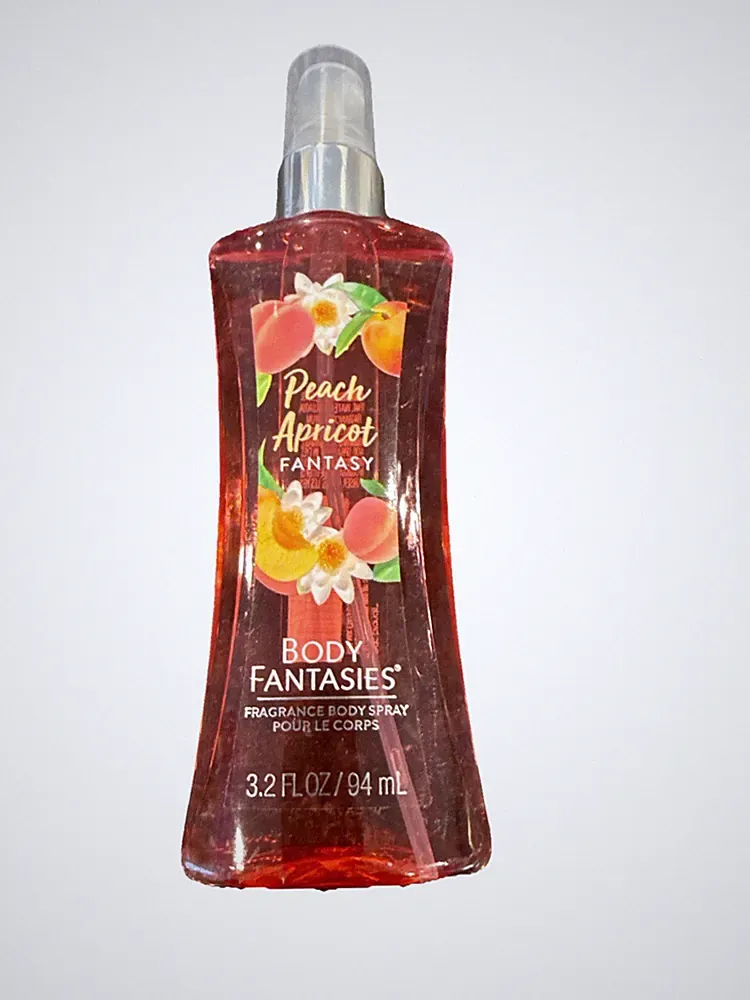 Body Fantasies Peach Apricot FANTASY Fragrance Body Spray 3.2oz
