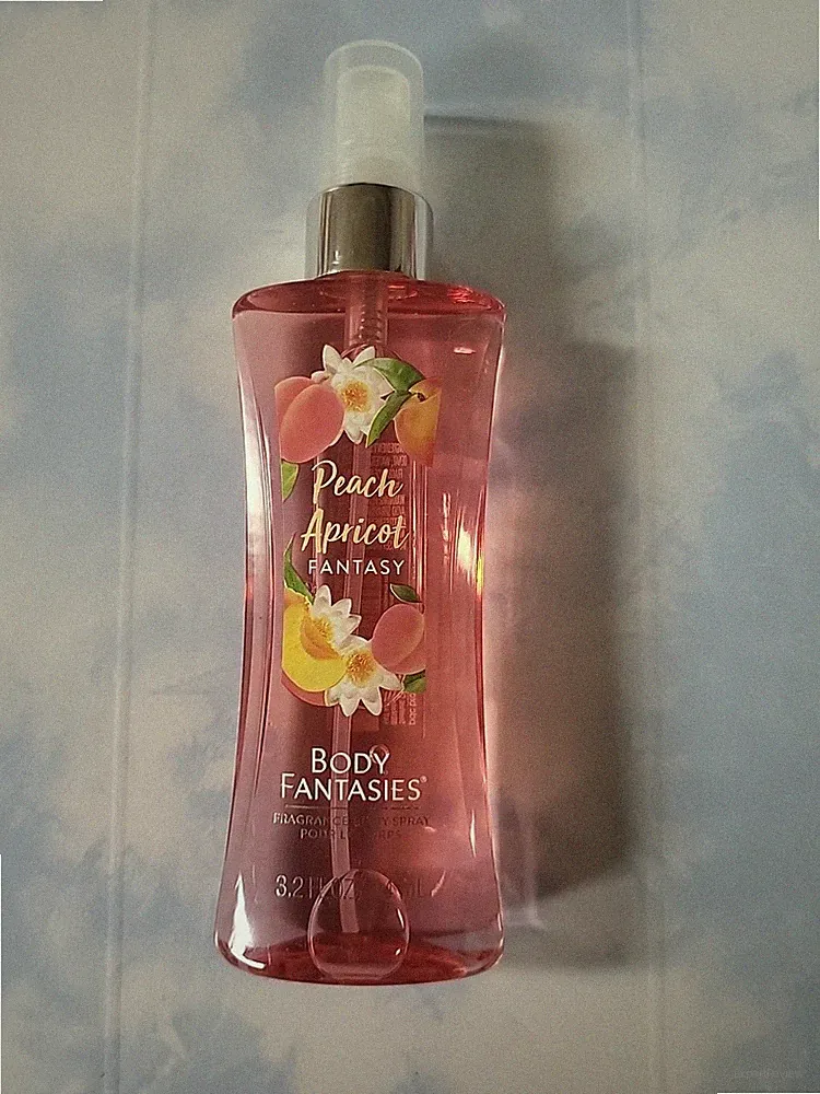 Body Fantasies Peach Apricot FANTASY Fragrance Body Spray 3.2oz RaRe