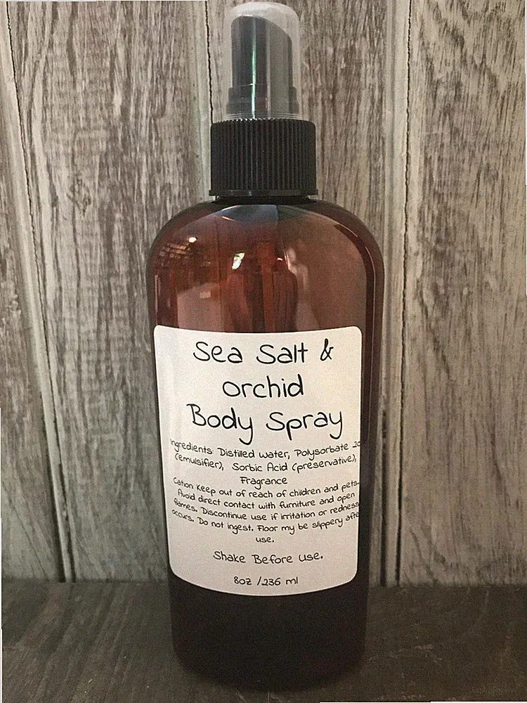 BODY SPRAY Scented Splash Spritz Perfume Mist 8 oz 135Scents U Choose Scent