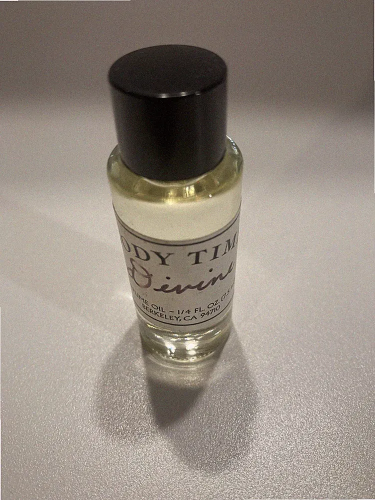 Body Time Berkeley CA Fragrance Oil Divine Rare Perfume