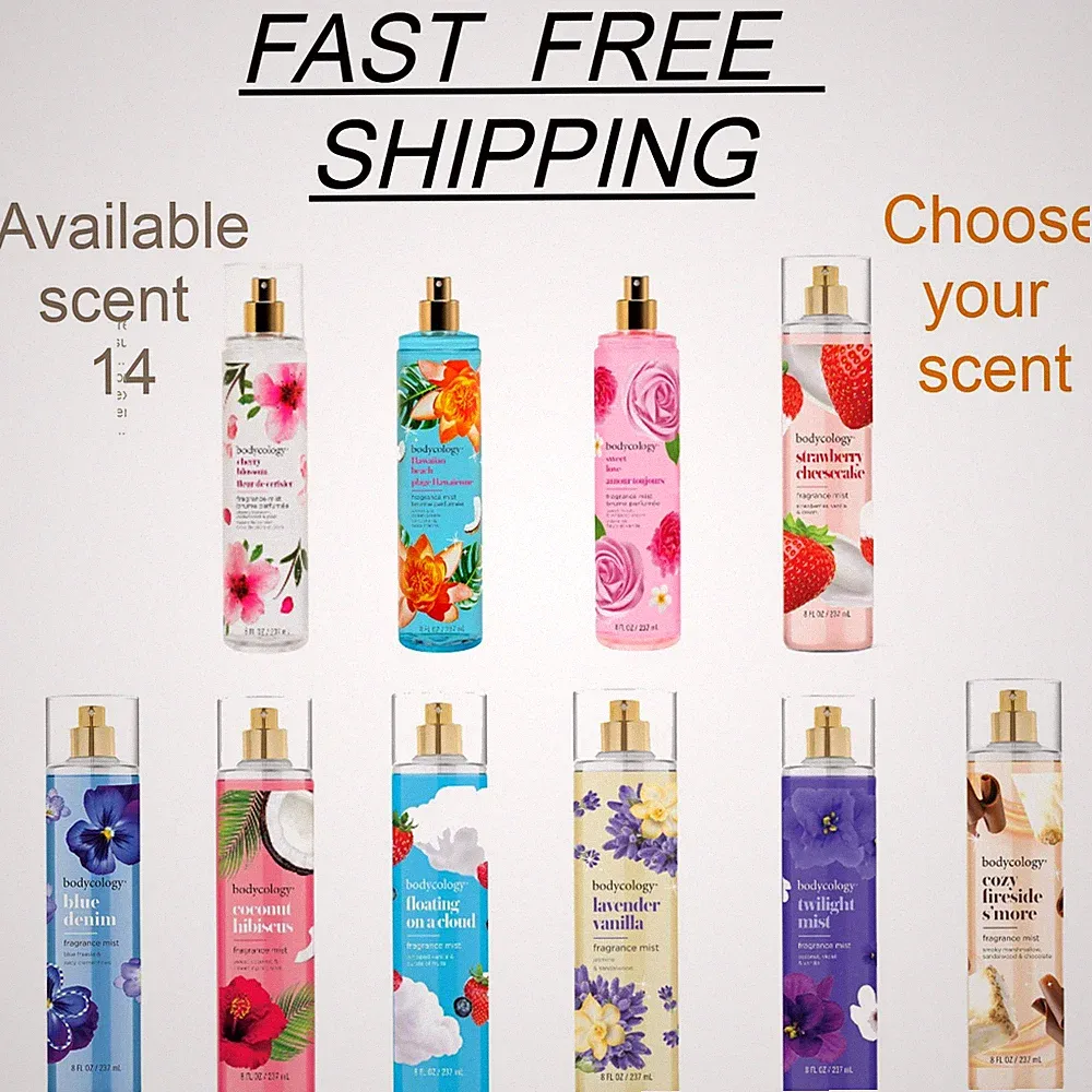 Bodycology Body Mist Long-Lasting Fragrance Spray 8 fl oz ( Choose Scent )