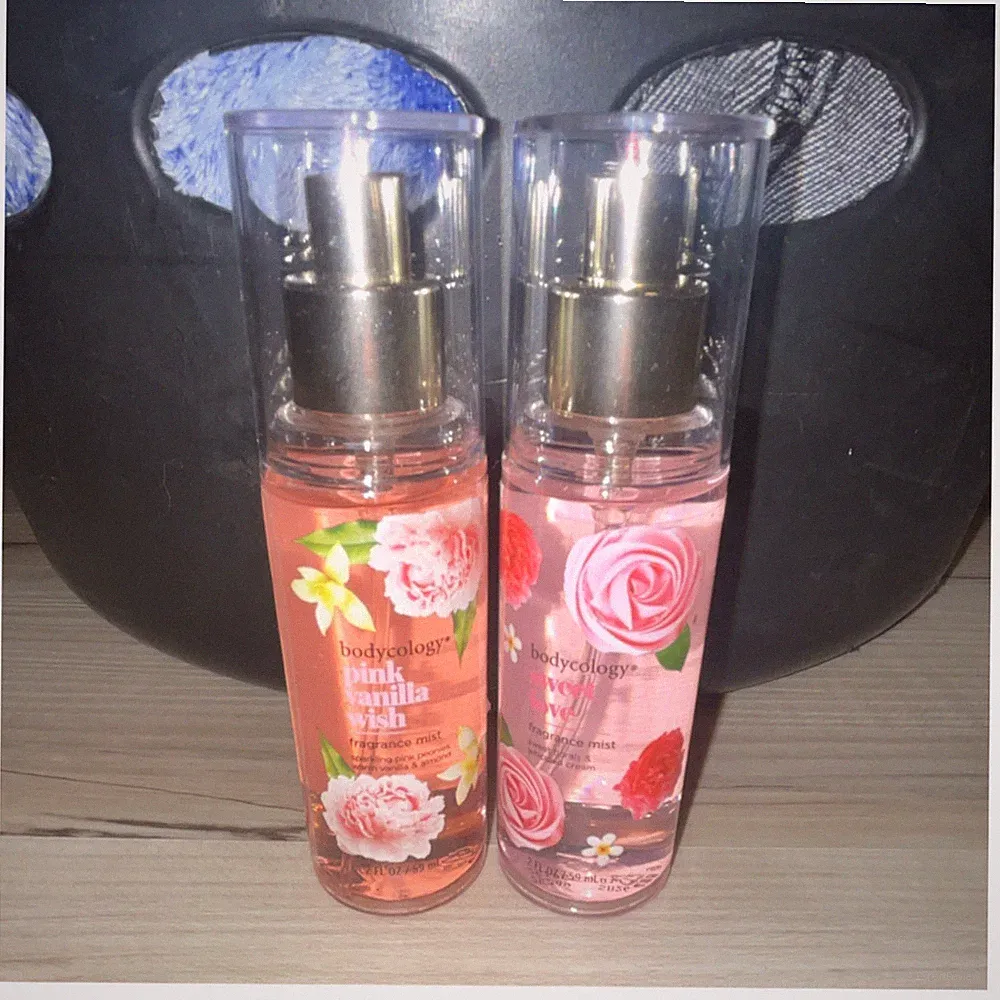 bodycology Pink Vanilla Wish & Sweet Love Fragrance Mist 3 fl oz Travel Size