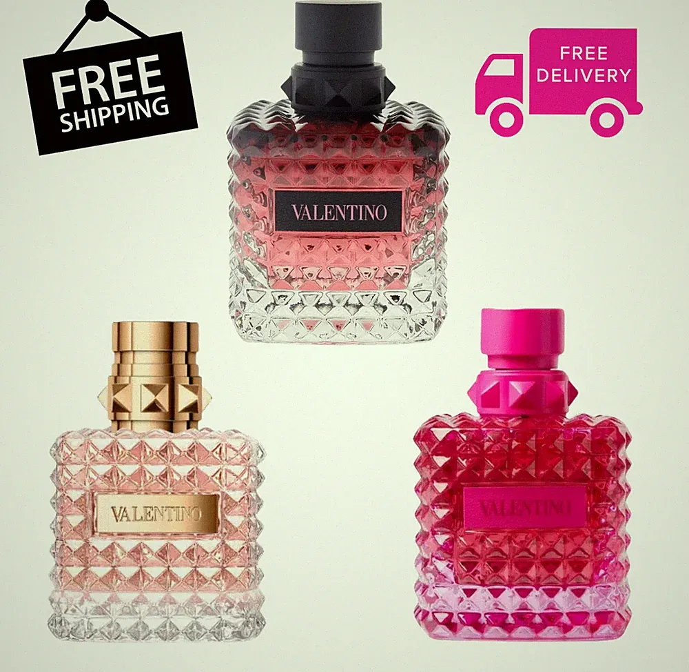 Born In Roma Intense / Pink PP/ Donna Valentino 3.4oz 100ml Women Perfume Spray