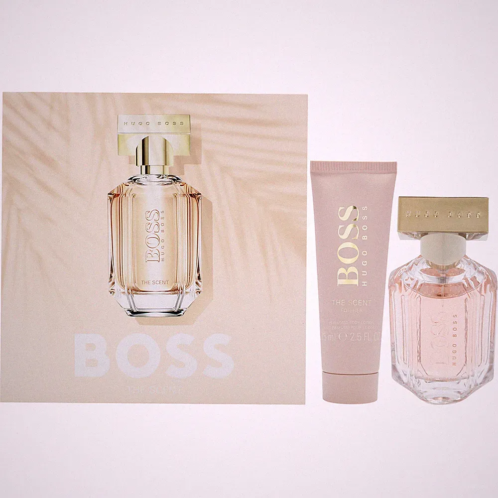 Boss The Scent by Hugo Boss for Women - 2 Pc 1.6oz EDP Spray, 2.5oz Body Lotion