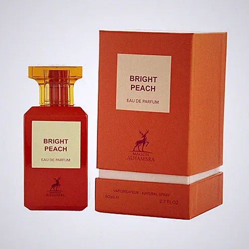 Bright Peach by Maison Alhambra 2.7 oz EDP Perfume for Women New In Box