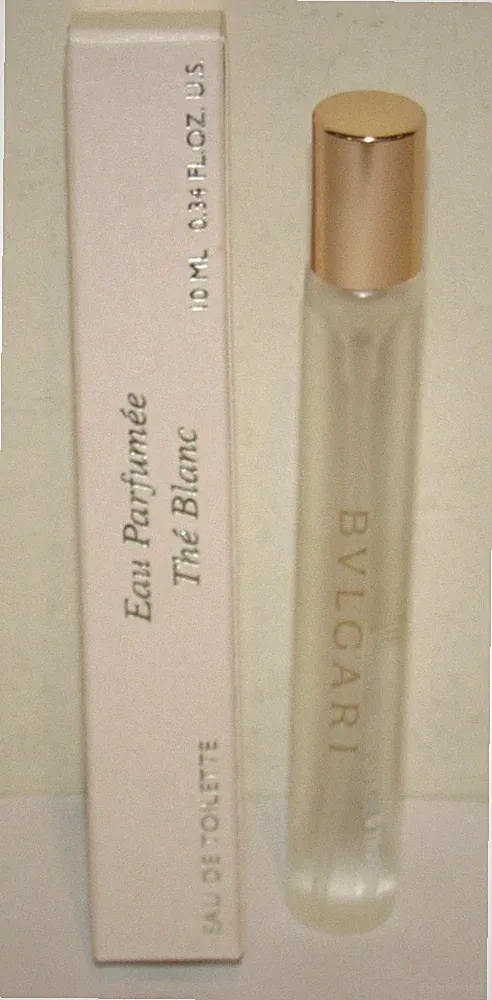 Bulgari The Blanc Eau de Toilette 0.34 Oz 10 mL Travel Spray Fragrance Bvlgari