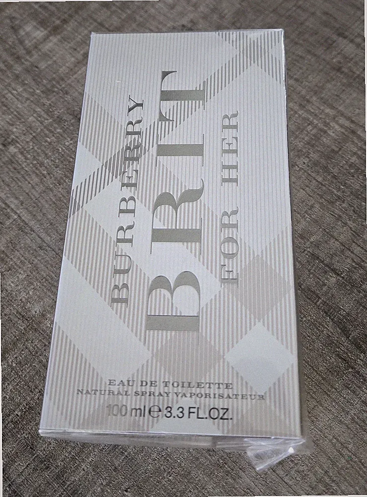 Burberry Brit For Her NEW Eau De Toilette Perfume 3.3 Fl Oz 100ml