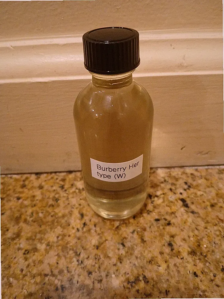 BURBERRY HER type Perfume Oil Impression Fragrance Body Oils 2 oz (W) Uncut
