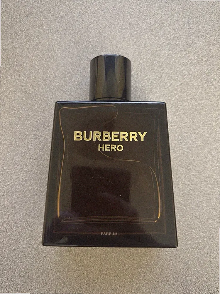 Burberry Hero Parfum Spray 3.3 fl oz Refillable Vegan Coumarin Oakmoss